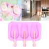 MUNEFE 2Pcs 3 rid Ice Cream, Silic Ice Cream, Bny Shaped, for Summer Home Kitchen Makin Tool view 4