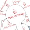 Alpha Chi Omega Cupcake Toppers, Plastic Sorority Cupcake Picks 2x4 Inches, VictoryStore Cupcake Toppers Officially Licensed American-Made (White Logo, 200) view 2