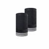 Renova Paper Towel Jumbo Roll Set - 2 Rolls, 2 Ply, 120 Highly Absorbent Sheets - Elevate Your Image with Professional Style and Uniqueness (Black) view 1