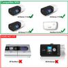 HKY 20V PD USB-C DC Coverter Cable Kit for ResMed AirSense 11 AutoSet/Elite/CPAP Machines & ResMed AirMini CPAP/AutoSet/AutoSet for Her Portable CPAP Machine Power Cord Airsense 11 AirMini Supplies view 4