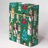 FunStudio Personalized Christmas Wrapping Paper Rolls Custom Face Photo Santa Claus Wrapping Paper Gift Wrap Paper for Kids Boys Girls 58"x 23" - Snowflake Xmas Tree view 3