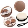 FEISEDY Contact Lens Case, Fashion Portable Contacts Lens Box with Mirror Tweezers Remover Tool Solution Bottle for Travel B0072 view 1