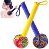 APSWUDR Mugwort Massage Hammer, Back Massager Hammer Pain Relief Massager for Neck, Back, Shoulder & Body - Handheld Percussion Therapy Tool with US Design Patent,(Blue and Yellow) view 1