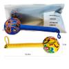 APSWUDR Mugwort Massage Hammer, Back Massager Hammer Pain Relief Massager for Neck, Back, Shoulder & Body - Handheld Percussion Therapy Tool with US Design Patent,(Blue and Yellow) view 2