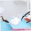 Healvian 2pcs Cute Heart-shaped Denture Box Portable Retainer Case for Travel Durable and Lightweight Storage Container for Dentures and Mouthguards view 2