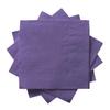 100 Pack Cocktail Napkin 2-Ply Dessert Napkins Folded 5 x 5 Inches Disposable Napkins for Dinner Wedding Birthday Party Bridal Anniversary Reception Event (100, Purple) view 4