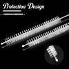 TrelaCo 100 Pcs Tracheostomy Cleaning Brushes Trach Brush Nylon Bristle Tracheostomy Brushes Pipe Tube Cleaning Brush for Supplies, 10mm view 4