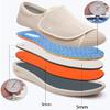 Extra Wide Fit Diabetic Shoes for Men Adjustable Orthopedic Slippers Comfy Plantar Fasciitis Shoes for Elderly Arthritis Edema Swollen Feet Thumb Valgus Slip On Walking Sneakers (Color : 1, Size : 4 view 2