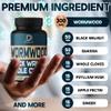 DEDICAD 12in1 Wormwood Black Walnut Clove Capsules - Immune, and Mood Support - 3 Month Supply - 90 Vegan Capsules view 3