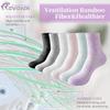 Revosoxs Diabetic Socks for Women Men,5 Pairs Non Binding Diabetic Ankle Socks,Wide Stretchy Loose Seamless Socks 7-9 9-11(White-Large) view 4