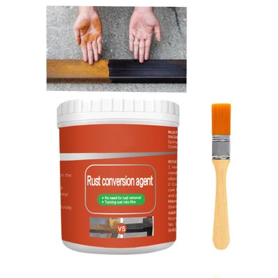 PONNYC 300g Metal Rust Remover, Rust Conversion Agent with Brush,Rust Renovator Paint,Corrosion Resistant and Anti-rust,for Various Metal Products Surfaces,Long Lasting Protection