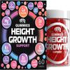 BIOTEQUELAB Height Growth Increase Gummies Vitamins, Grow Tall Supplement, Calcium, Magnesium, Zinc, Ashwagandha, Glucosamine Multivitamin for Teens, Kids, Adults view 1