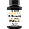 MONOHERB D-Mannose Extract 1000 mg - 90 Vegetarian Capsules view 1