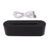 7 Color Light Flame Diffuser Humidifier Portable Aromatherapy Humidifier USB Fire Air Humidifier for Room Bedroom Office (Black) view 1