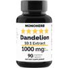 MONOHERB Dandelion Extract 1000 mg - 90 Vegetarian Capsules view 1