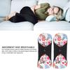 5Pcs Reusable Sanitary Pads, Washable Black Cloth Menstrual Pads Menstrual Towel Sanitary Napkins, Reusable Menstrual Pads Breathable Highly Absorbent Cotton (S) view 3