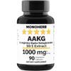MONOHERB AAKG - L-Arginine Alpha-Ketoglutarate - 1000 mg - 90 Vegetarian Capsules view 1