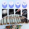 COQOFA Long Self Adhesive Cellophane Bags 4x10" 200 Pcs Clear Cookie Candy Treat Bags Resealable Self Sealing Plastic Cello Bags Long Strip Transparent Individual Bags view 3