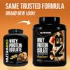 NutraBio 100% Whey Protein Isolate Protein Powder, 25g Protein with Complete Amino Acid Profile, Non-GMO, Soy & Gluten Free, Low Carb, Low Calorie Whey Protein Powder, Vanilla Caramel, 5 Lbs view 2