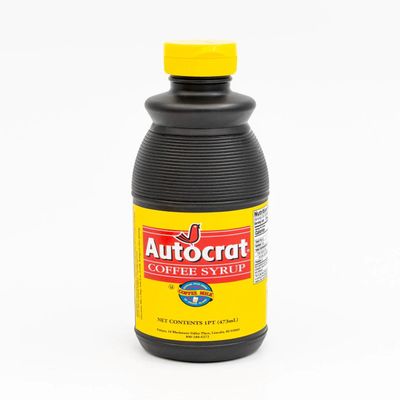 Autocrat Coffee Syrup 16oz (1 Pint) Official drink of Rhode Island