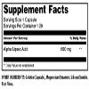 Amazing Formulas Alpha Lipoic Acid | 600 Mg Per Serving Supplement | Capsules | Non-GMO | Gluten Free | Made in USA (1 Pack | 120 Count) view 4