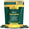Biogenesis Organic Spirulina Mini Tablets  1000 Count (200mg) | Australian Grown Blue-Green Algae | Rich in Phycocyanin, Chlorophyll & B Vitamins | Supports Daily Energy & Immunity | Vegan Mini Tabs view 1
