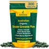 Biogenesis SuperGreens Plus Tablets  300 Count (200 mg) | Unflavored | Organic Chlorella, Wheatgrass & Barley Grass | Australian Grown | Supports Energy & Immunity | Vegan Mini Talets view 1