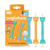 oogiebear: Baby Nose Cleaner & Ear Wax Removal Tool - Safe Booger & Earwax Removal for Newborns, Infants, Toddlers - Dual-Ended - Essential Baby Stuff, Diaper Bag Must-Have - 3 Pack with a Pouch view 1