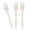 100% Compostable Non Plastic Forks [300 Pack] CPLA Disposable Forks. Non Plastic Silverware Set. Eco-Friendly Cutlery, Off White Flatware, Extra Sturdy Utensils, by Earth's Natural Alternative view 1