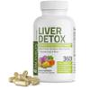 Bronson Liver Detox Advanced Detox & Cleansing Formula Supports Health Liver Function with Milk Thistle, Dandelion Extract, Turmeric, Artichoke Leaf & More, Non-GMO, 360 Vegetarian Capsules view 1