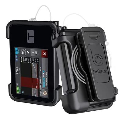 BELTRON Belt Clip for Tandem t:Slim X2 Pump (Strong & Durable Rotating Clip Case for Tandem Diabetes Care TSlim X2 Insulin Pump) - Black