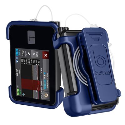 BELTRON Belt Clip for Tandem t:Slim X2 Pump (Strong & Durable Rotating Clip Case for Tandem Diabetes Care TSlim X2 Insulin Pump) - Blue