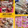 MORIDA Clear Cellophane Bags 200 Pcs 4x9 inch Self Adhesive Sealing Candy Treat Resealable Plastic Favors Snack Cookie Goodie Gift Packaging Bag view 4