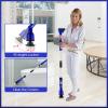 2 Batteries Electric Cleaning Brush for Bathroom, 1200RPM Power Cordless Spin Scrubber with 6 Replaceable Brush Heads and Telescopic Handle, 2 Speeds for Shower Bathtub Kitchen Window Car view 4
