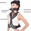 DKULMN Cervical Thoracic Orthosis, Adjustable Head Neck Chest Corrector, Lumbar Spine Orthosis, Cervical Rehabilitation Brace for Women Men view 2