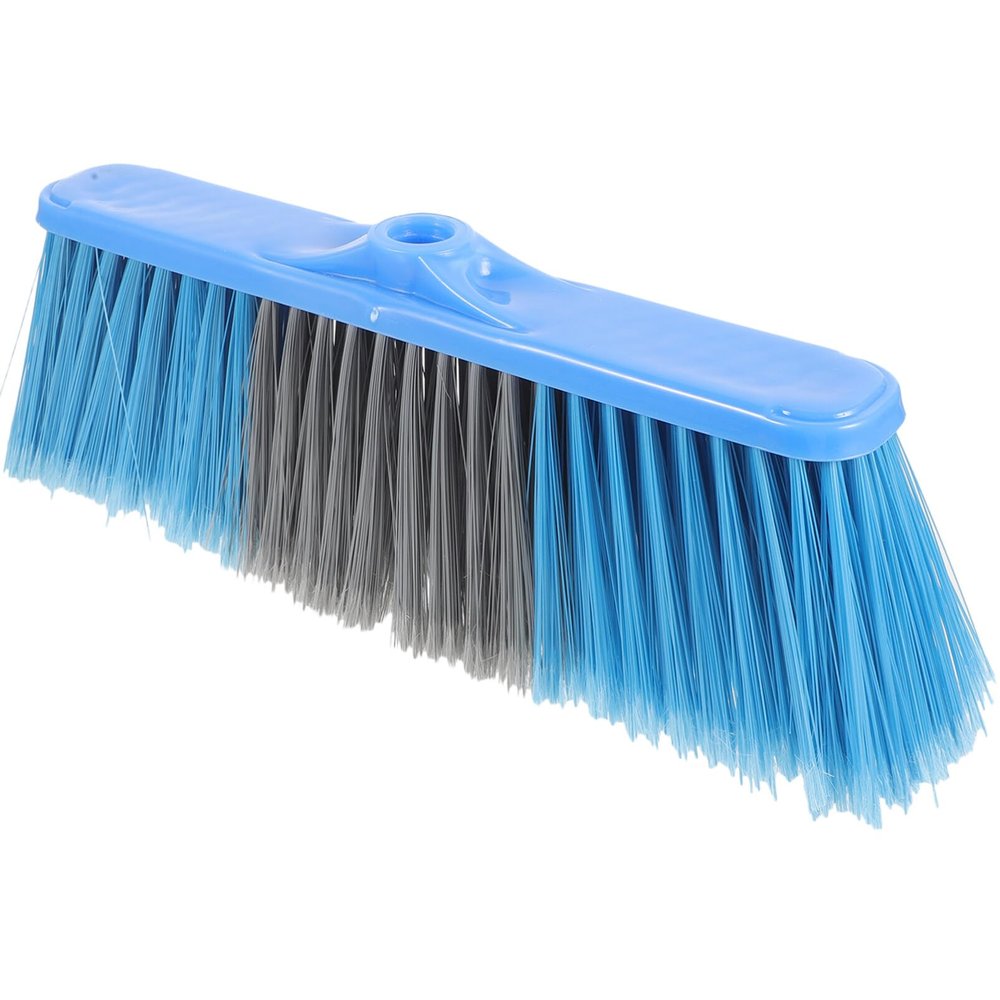 Healvian Sweeper Head Replacement for Home and Office Cleaning Durable Plastic Broom Head Compatible Standard Handles for Indoor and Outdoor Use Easy to Store and Carry