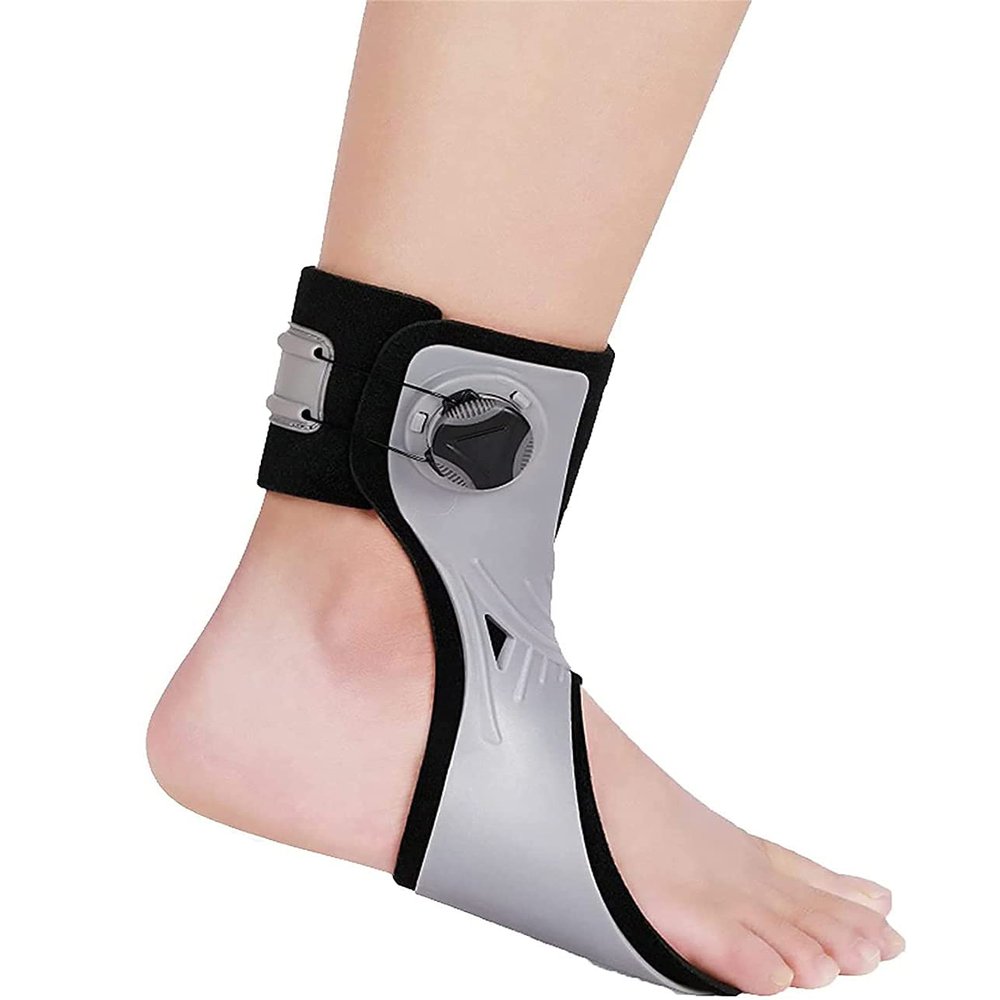 CIRONI Drop Foot Brace Orthosis, AFO Foot Drop Orthosis Adjustable Foot Drop Brace Assist Strap for Foot Drop Plantar Fasciitis Achilles Tendonitisinjury Recover.