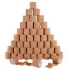 48 Pack 2 x 5 Yards Self Adhesive Bandage Wrap Athletic Elastic Breathable Cohesive Bandage Wrap Rolls for Stretch, Sports, First Aid, Wrist, Ankle Sprains, Swelling, Vet Wrap, Brown view 1