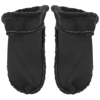 ABOOFAN Fuzzy Slippers Insoles Warm Winter Velvet Lined Inserts Detachable for Hole Shoes
