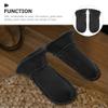 ABOOFAN Fuzzy Slippers Insoles Warm Winter Velvet Lined Inserts Detachable for Hole Shoes view 4