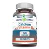 Amazing Formulas Calcium with Vitamin D3 Supplement | Tablets | Non-GMO | Gluten-Free | Made in USA (Pack of 1 | 120 Count) view 1