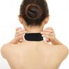 2 Pcs Trach Covers for Tracheostomy Tube Holder Adjustable Tracheostomy Supplies Dust- Proof Shield Neck Trach Cover Band Reusable Tracheostomy Care Kits for Men and Women (Black Beige) view 3