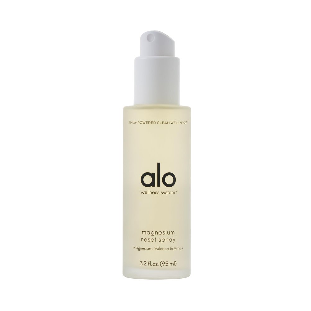 Alo Magnesium Reset Body Spray | For Sleep & Natural Stress Relief  Calming Blend with Magnesium, Valerian Root, Arnica & Essential Oils | Made in USA - 3.2 oz