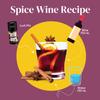 Lush Wine Mix Organic Cocktail Mixers, Drink Mix for 33 Servings of Frozen Wine Slushies, Margaritas, Simple Syrup Cocktails - Frose, Sangria, Spiced Wine - Variety Pack view 2