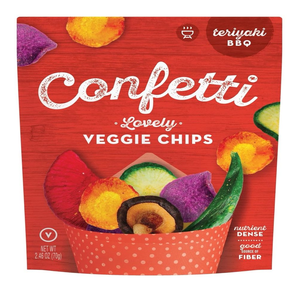 Confetti Snacks Lovely Vegetable Chips (Teriyaki BBQ)
