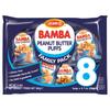 Osem Bamba Peanut Snacks for the Family - All Natural Peanut Puffs (Pack of 8) 0.7oz bags - Only 4 Ingredients - Peanut Butter Puffs made with 50% peanuts. view 1