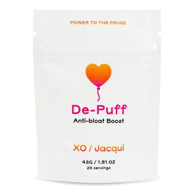 De-Puff Menopause Support for Bloating & Digestion Add-on Booster for Protein Powder - Organic Vegan Menopause Relief for Menopause Symptoms with Apple Cider Vinegar, Kelp Powder & Cucumber Powder