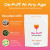 De-Puff Menopause Support for Bloating & Digestion  Add-on Booster for Protein Powder - Organic Vegan Menopause Relief for Menopause Symptoms  with Apple Cider Vinegar, Kelp Powder & Cucumber Powder view 2