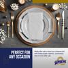 Supreme Select Premium Disposable Dinner Napkins  Soft, Absorbent Bulk White Paper Napkin in Floral Design, 2 Ply-Great for Parties, Catering, Events, Restaurants. 1/8 Fold 14x16" [Pack of 200] view 4