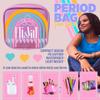 First Period Kit Gift for Girls 912 | Period Starter Kit for Tweens & Teens | Pads, Wipes & Confidence Essentials | First Period Gift Box with Discreet Bag (Panda) view 4